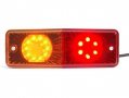  Малък LED ЛЕД стоп за ремарке 12/24V , 16 диода , Полша, снимка 2