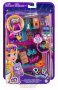 Игрален комплект Polly Pocket - Race & Rock, с 2 мини кукли и 12 аксесоара / Mattel, снимка 1
