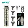 ПРОФЕСИОНАЛНА МАШИНКА ЗА ПОДСТРИГВАНЕ VGR, V-962, АКУМУЛАТОРНА, снимка 2