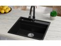 NEW 2023 Кухненска Мивка от гранит модел Осло 60 Премиум 580 x 530 мм TOP model , снимка 3