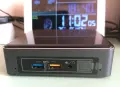 Mini PC Intel NUC i5-7260U/8 GB HyperX RAM/120GB NVMe SSD , снимка 1