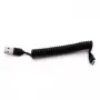 Разтегателен Micro USB кабел от 40 см до 1 метър, снимка 1
