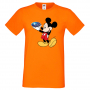 Мъжка тениска Mickey Mouse Subaru Подарък,Изненада,Рожден ден, снимка 3