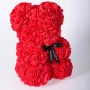 Мече от вечни рози – 25 см, снимка 2