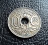 Стара монета 10 сантима 1935 г. Франция -  красива !, снимка 4