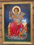 православна икона “Св. Георги на трон“, снимка 1 - Икони - 39954234