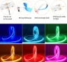 COB LED лентови светлини 5M RGB, 576 LEDs/m CRI 90+ DC12V (захранването не е включено), снимка 7