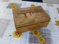 Стара дървена кутия, снимка 6