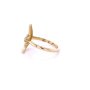 Златен дамски пръстен 1,76гр. размер:54 14кр. проба:585 модел:20231-6, снимка 3