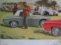 Ретро Рекламен проспект на автомобил Austin Healey Sprite Mk||| формат А4 на Английски език, снимка 7