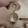 уникално красив арабски комплект за кафе с четири чаши, снимка 2