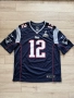 Колекционерски екип Nike NFL Tom Brady #12 Patriots Super Bowl XLIX, Размер XL, снимка 1