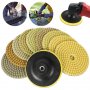 Диамантен Диск за Шлайфане и Полиране на Гранит, Мрамор и Камък, снимка 6