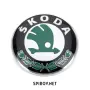 Емблема преден/заден капак Škoda 1U0853621C MEL, снимка 2