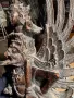 Статуетка Вишну върху Гаруда - дърворезба, снимка 13