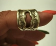 Сребърен пръстен, снимка 5