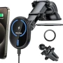 Магнитен държач за телефон в кола, снимка 1