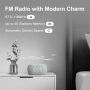 Цифров часовник с радио и Bluetooth говорител – 10W, 7-цвят нощна светлина, снимка 3