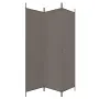 vidaXL Параван за стая, 3 панела, антрацит, 150x200 cм, текстил, снимка 5