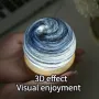 3D лунна стъклена лампа Планета с USB захранване,с бутон на кабела за смяна на цветовете, снимка 3