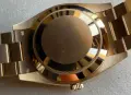 Rolex Day Date President Gold Champagne Diamond Bezel, снимка 9