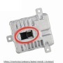 Баласт Ксенон Блок Управление D1S BMW E90 F10 F11 F01 F07 X1 E84 W003T20071 63117237647 7237647, снимка 2