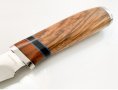Руски ловен нож РИБА 110х220 мм - Ст 65х13, снимка 6