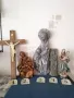  Стари църковни, религиозни предмети за домашен олтар. , снимка 1