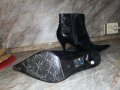 Дамски боти с ток, снимка 3