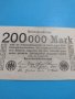 Райх банкнота - 200 000 марки 1923 година Германия - за колекция - 18895, снимка 2