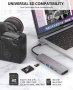 NIMASO USB C хъб, 7-в-1 към 4K HDMI, 2 USB 3.0 порта, SD/TF четец на карти, 60 W PD, съвместим с Mac, снимка 2