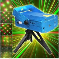 Дискотечен лазер, двуцветен, снимка 1 - Друга електроника - 39870609