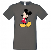 Мъжка тениска Mickey Mouse 10 Подарък,Изненада,Рожден ден, снимка 4 - Тениски - 36576565