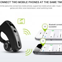 Bluetooth Слушалка V9 Pro , Handsfree HD, снимка 3 - Слушалки, hands-free - 29755579
