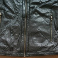 Jack & Jones Lamb Leather Jacker Размер M мъжко яке естествена кожа 4-57, снимка 4 - Якета - 42593791