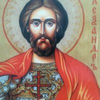 Икона на Свети Александър Невски icona sveti aleksandar nevski, снимка 2 - Икони - 15637951