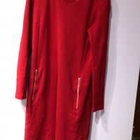 Червена рокля , снимка 7 - Рокли - 31252428