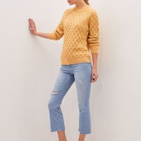 Дамски пуловер Уайкики, снимка 2 - Блузи с дълъг ръкав и пуловери - 35472580