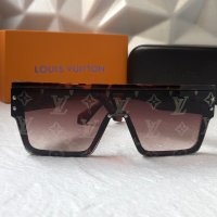 Louis Vuitton 2023 мъжки слънчеви очила маска, снимка 4 - Слънчеви и диоптрични очила - 40474564