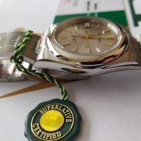 Унисекс часовник ROLEX Classic PERPETUAL 41mm механичен клас 5А+, снимка 6 - Мъжки - 31574576