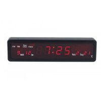 Електронен часовник 4 в 1 с дигитален дисплей, аларма, календар и термометър, снимка 2 - Друга електроника - 30927119