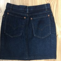 Дамска дънкова пола Indiana, size XS, висока талия, много запазена, снимка 2 - Поли - 29097059