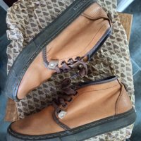 Кафяви кожени обувки Satorisan, снимка 1 - Дамски ежедневни обувки - 35639127