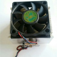 Охладител s.462 AMD box медна пластина, снимка 1 - Други - 32023839