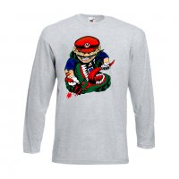 Мъжка тениска Mario VS Monster Игра,Изненада,Подарък,Празник,Повод, снимка 9 - Тениски - 37236957