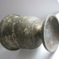  стар хаван  чукало метал, снимка 6 - Антикварни и старинни предмети - 29743808