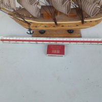 Макет на дървен кораб, снимка 7 - Други ценни предмети - 35242880