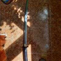 Katana 1095 стомана Rurouni Kenshin,истински хамон, снимка 6 - Бойно оръжие - 36390923