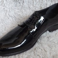 Обувки, черни, лачени, код 394/ББ2/29, снимка 5 - Официални обувки - 37540913