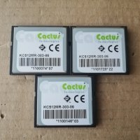Cactus Technologies KC512MR-303-86 512MB Industrial Grade CompactFlash CF Memory Card, снимка 3 - Други - 40727578